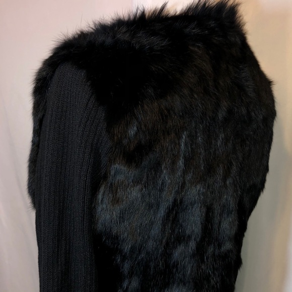 BeBe Rabbit Fur Coat - Picture 5 of 13